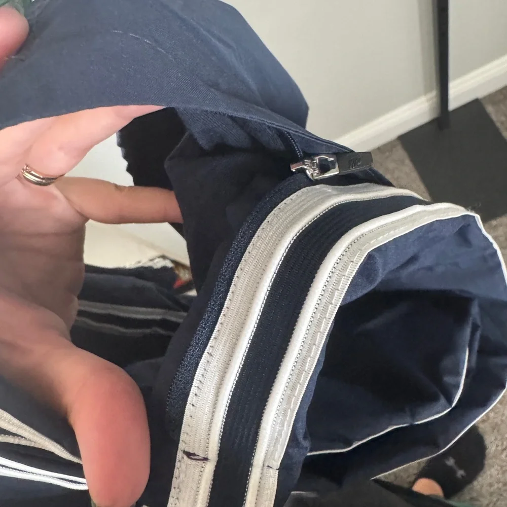OshKosh B'gosh Navy Trackpants with White Stripes